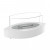 Table Bio Ethanol Fireplace with 2 Curved Glass Panels