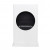 White freestanding ethanol fireplace  - 100 cm wide