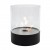 Southwark Black - Round tabletop Bioethanol fireplace