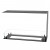 Foco Room Divider 800 Medium built-in bioethanol fireplace with 3-sided flame view and black powder-coated finish