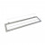 Steel frame with glass for burner