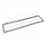 Steel frame with glass for burner