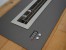 Automatic remote controlled burner 82 cm