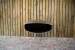 Hein and Haugaard UFO-60 Round-beamed, high-flame bio fireplace in steel