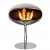 Cocoon Pedestal bio fire in steel