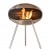 Cocoon Terra fire in polished steel