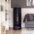 Washington - Black bioethanol wood-burning stove