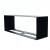 Foco Two 1400 Double – extra-wide built-in bioethanol fireplace with two burners