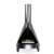 Bio ethanol fireplace in the design of a wood burner