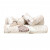 Birch wood decoration for bioethanol fireplaces - 6 pcs in different sizes