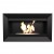 Bio fireplace for wall mounting, horizontal
