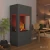 Glow Fire Böll Grey - OMC 400 | Freestanding Water Vapour Fireplace, Grey, 54 cm x 145 cm x 44 cm