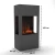 Glow Fire Böll Grey - OMC 400 | Freestanding Water Vapour Fireplace, Grey, 54 cm x 145 cm x 44 cm