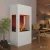Glow Fire Böll White - OMC 400 | Freestanding Water Vapour Fireplace, White, 54 cm x 145 cm x 44 cm