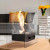 Small tabletop bio fireplace