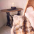 Small tabletop bio fireplace