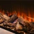 British Fires New Forest 2400 extra-wide built-in electric fireplace with panoramic flame view