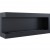 Corner bio fireplace 120 cm (left)
