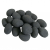 24 Black ceramic pebbles