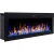 Aflamo Diamond 128 cm black wall-mounted electric fireplace