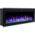 Aflamo Diamond 128 cm black wall-mounted electric fireplace