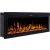 Aflamo Diamond 152 cm black wall-mounted electric fireplace