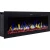 Aflamo Diamond 183 cm black wall-mounted electric fireplace