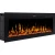 Aflamo Diamond 183 cm black wall-mounted electric fireplace