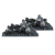 Dimplex Cassette 1000 Logs decoration - Two sets of 500mm logs