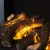Dimplex Mapleton 100 freestanding black cast iron water vapour fireplace with log set