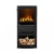 Dimplex Mapleton 100 freestanding black cast iron water vapour fireplace with log set