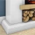 White Shelford mantel electric fireplace with 23-inch insert