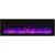 Aflamo Elite 127 cm black wall-mounted electric fireplace