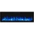 Aflamo Elite 127 cm black wall-mounted electric fireplace