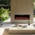 Aflamo Elite 153 cm black wall-mounted electric fireplace