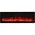 Aflamo Elite 182.8 cm black wall-mounted electric fireplace