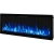 Aflamo Elite 213.3 cm black wall-mounted electric fireplace