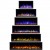 Premier Slim Electric Wall Fireplace - Black