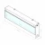 Faber e-SliM Linear 2200-450 I one-sided built-in water vapours fireplace