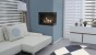 Corner bio fireplace 60 cm (right)