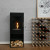 Cheyenne freestanding bioethanol fireplace in wood-burner stove style