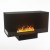 Foco Corner Left 1000 hybrid fireplace for built-in installation