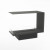 Foco Room Divider 800 hybrid fireplace for built-in installation