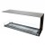 Foco Room Divider 1200 bioethanol fireplace with a three-sided flame view.