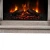 ScandiFlames Logi freestanding electric fireplace with grey/white polystone frame and Eldur 23" insert