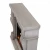ScandiFlames Logi freestanding electric fireplace with grey/white polystone frame and Eldur 23" insert