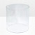 Fire pit Glass cylinder and installation