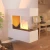 Schiller Wall-Mounted Water Vapour Fireplace in white, providing a realistic flame effect with eco-friendly operation for stylis