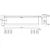 Aflamo Gold 193 cm black wall-mounted electric fireplace