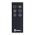 Goldman Wall-Mounted Electric Fireplace in Black